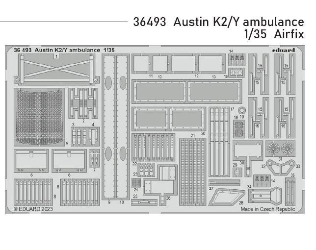 Fotografie 1/35 Austin K2/Y ambulance (AIRFIX)