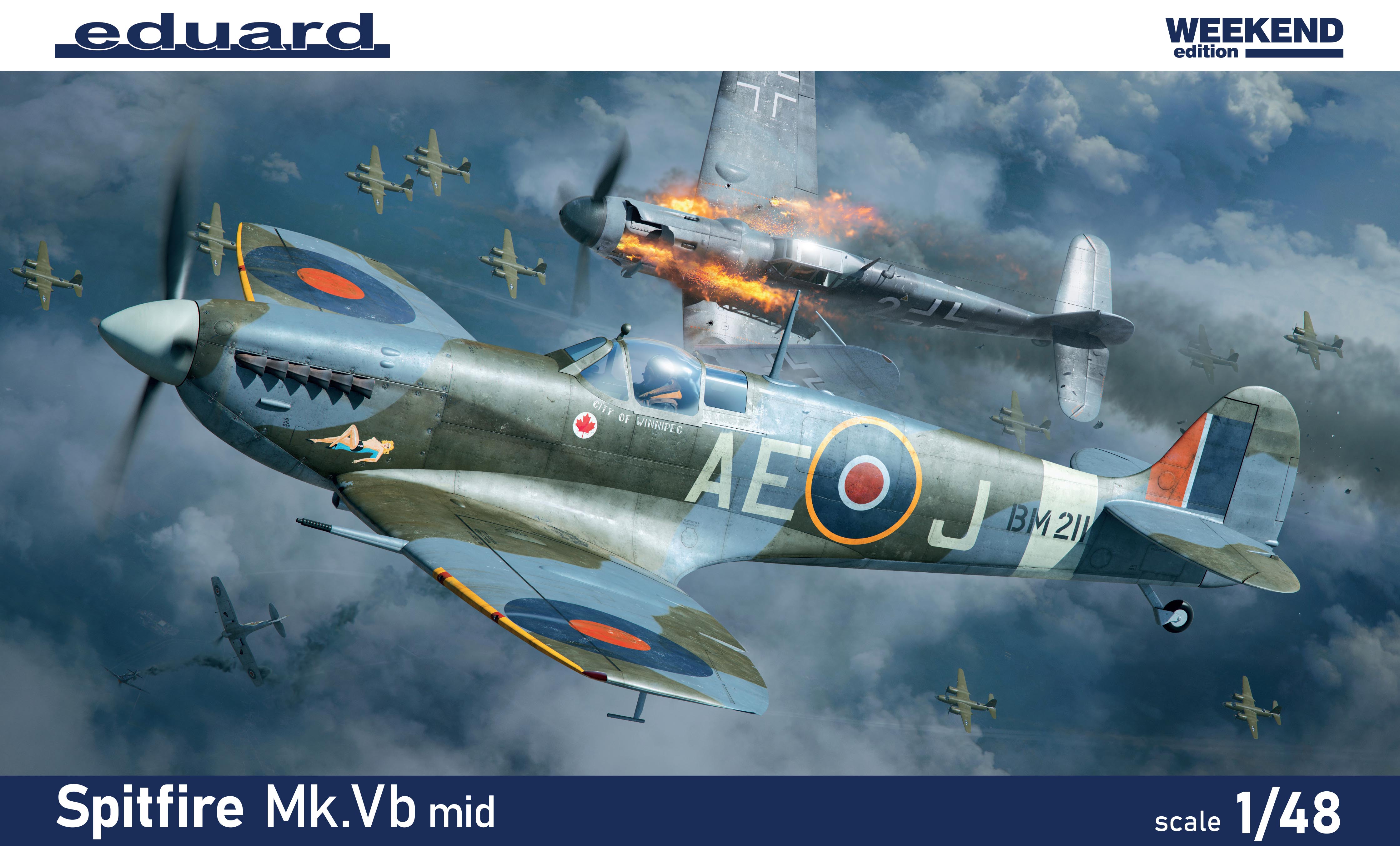 1/48 Spitfire Mk.Vb mid (Weekend edition)