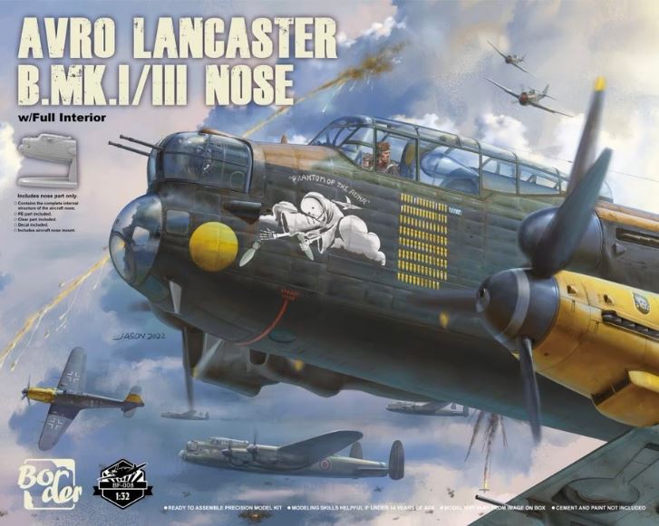 1/32 Avro Lancaster B Mk.I/II Nose kit w/ full interior