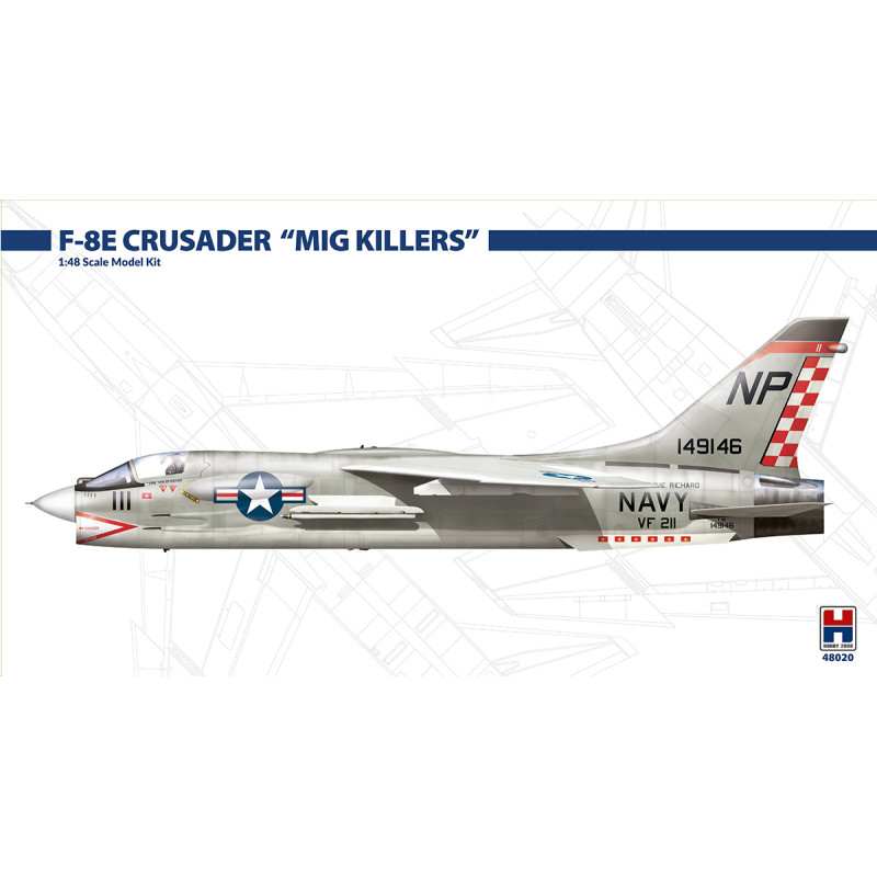 1/48 F-8E Crusader "MIG Killers" (Hasegawa)