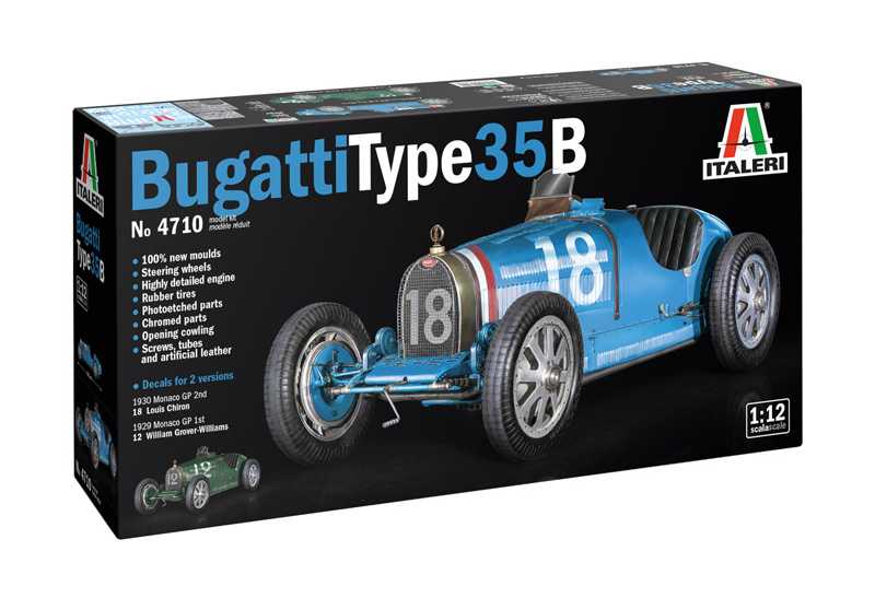 Model Kit auto 4710 - Bugatti Type 35B (1:12)