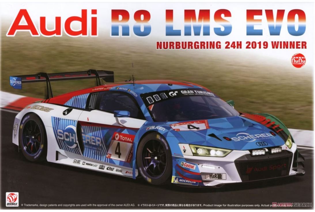 Fotografie 1/24 Audi R8 LMS EVO Nurburgr. 2019