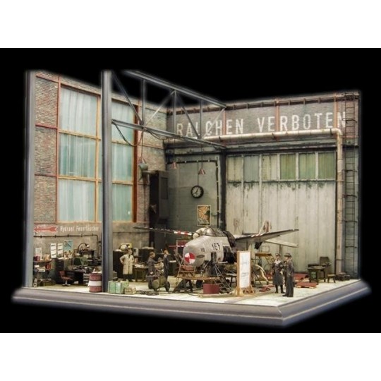 1/72 Workshop Diorama Scenic Kit Basic Set