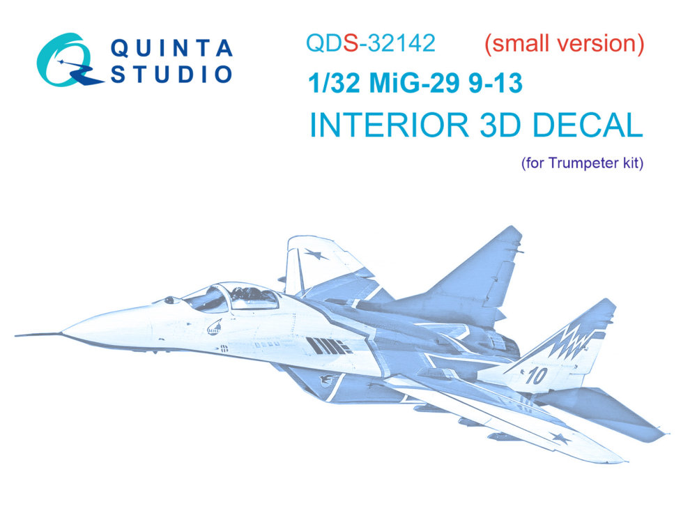 1/32 MiG-29 9-13 Fulcrum C 3D-Print.&col.Int.SMALL