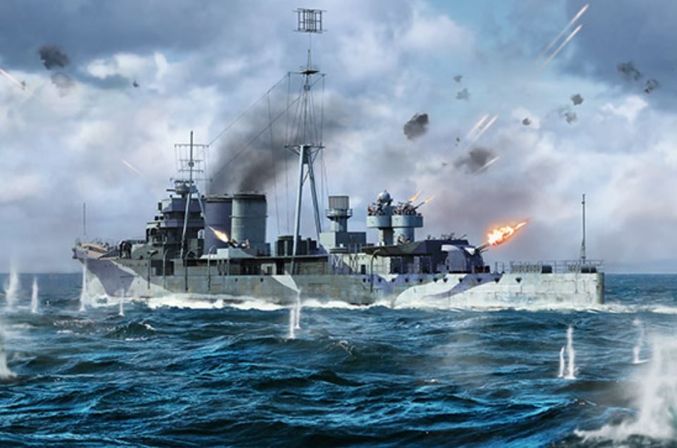 Fotografie 1/700 HMS Colombo