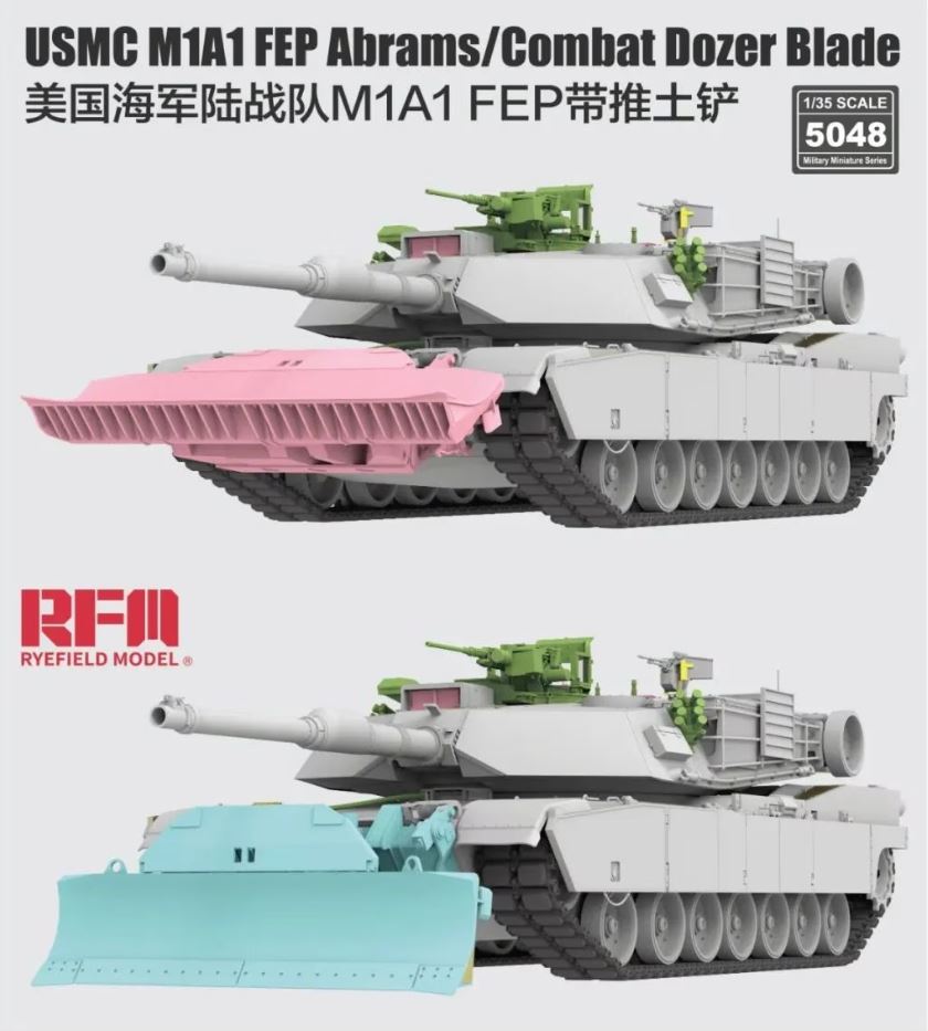 1/35 USMC M1A1 FEP Abrams/Combat Dozer Blade
