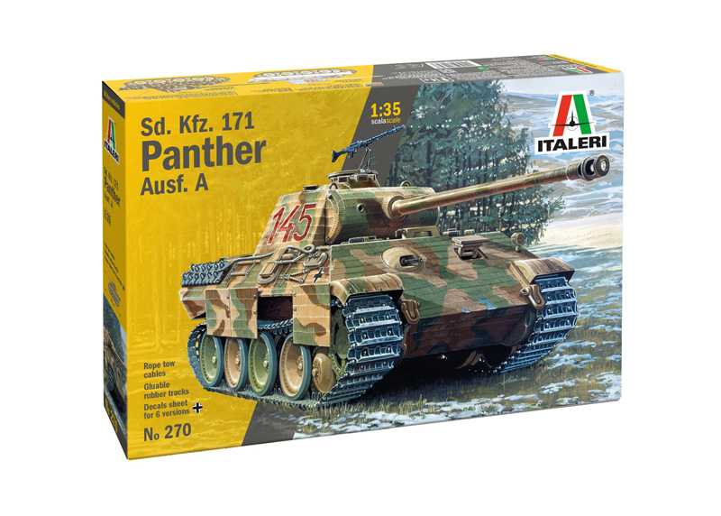 Model Kit tank 0270 - Sd.Kfz. 171 Panther Ausf A (1:35)