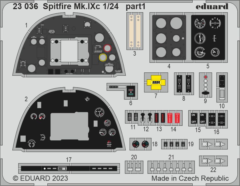 Fotografie 1/24 Spitfire Mk.Ixc (AIRFIX)