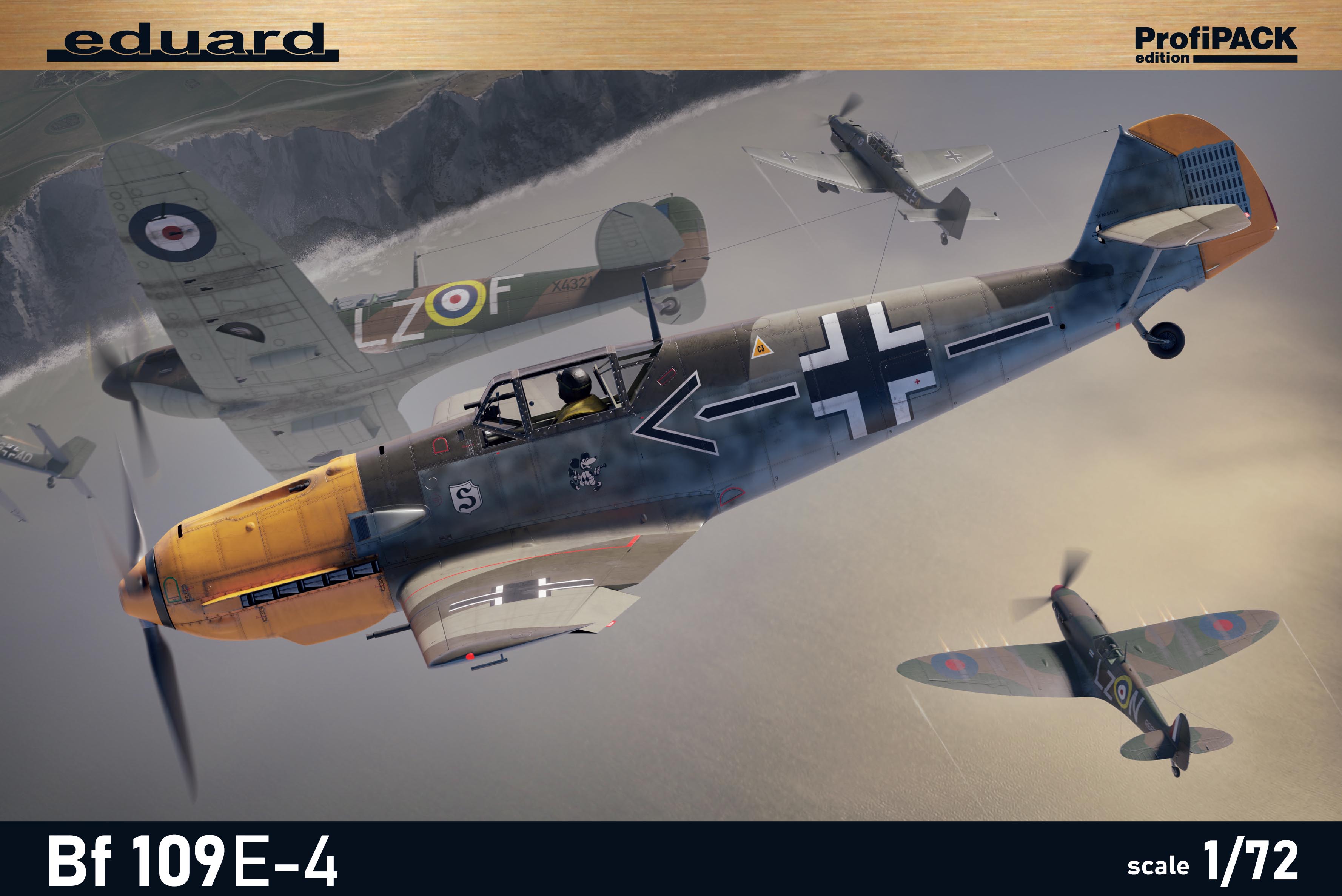 1/72 Bf 109E-4 (Profipack)