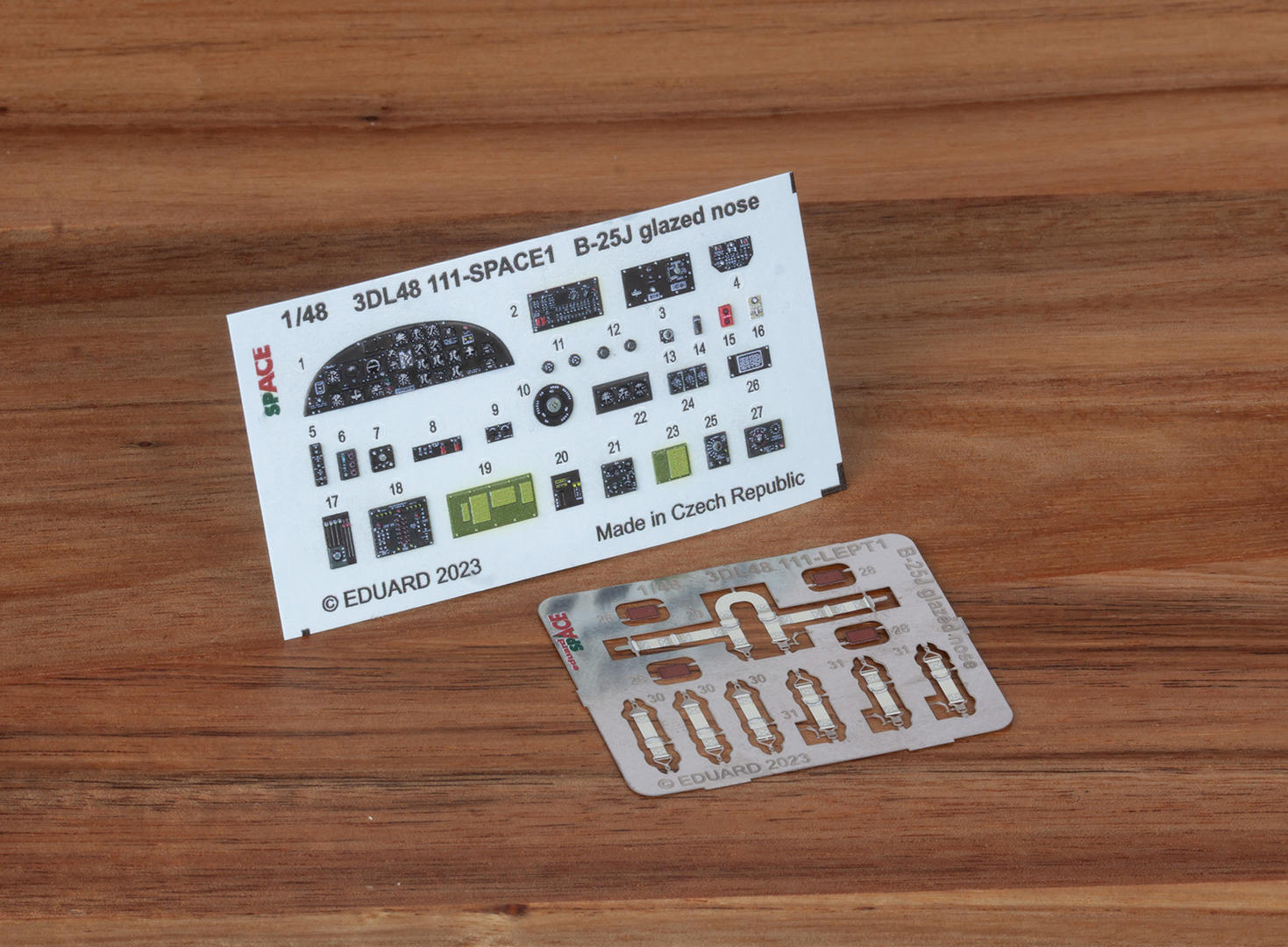 Fotografie 1/48 B-25J glazed nose SPACE (HKM)