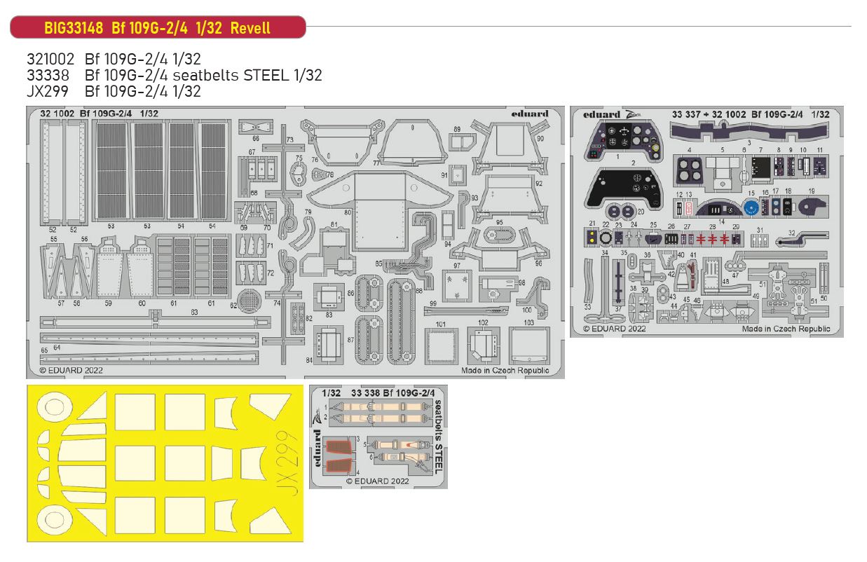 Fotografie 1/32 Bf 109G-2/4 (REVELL)