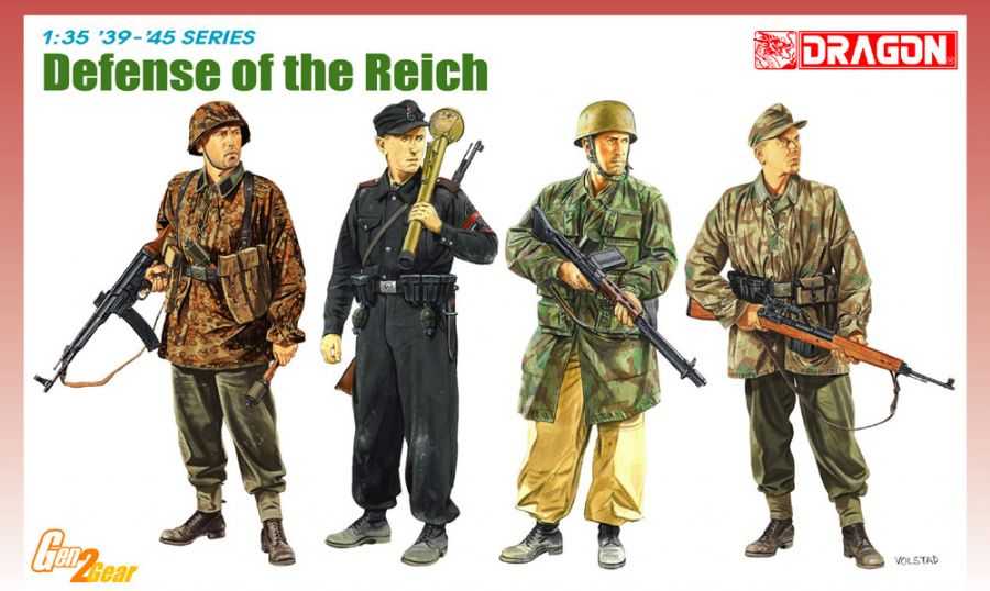 Model Kit figurky 6694 - DEFENSE OF THE REICH (1:35)