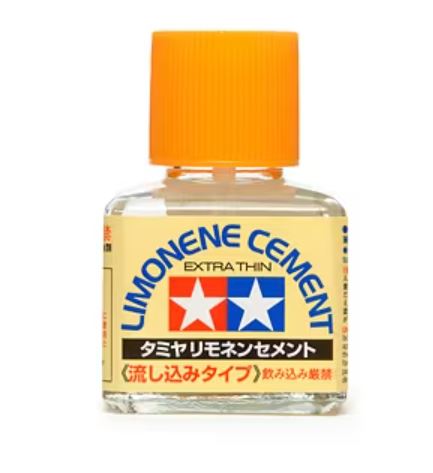 87134 Tamiya Limonene Cement Extra Thin (40ml)