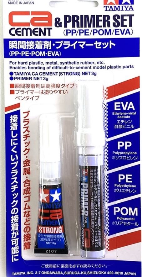 87211 CA Cement & Primer Set (PP/PE/POM/EVA)