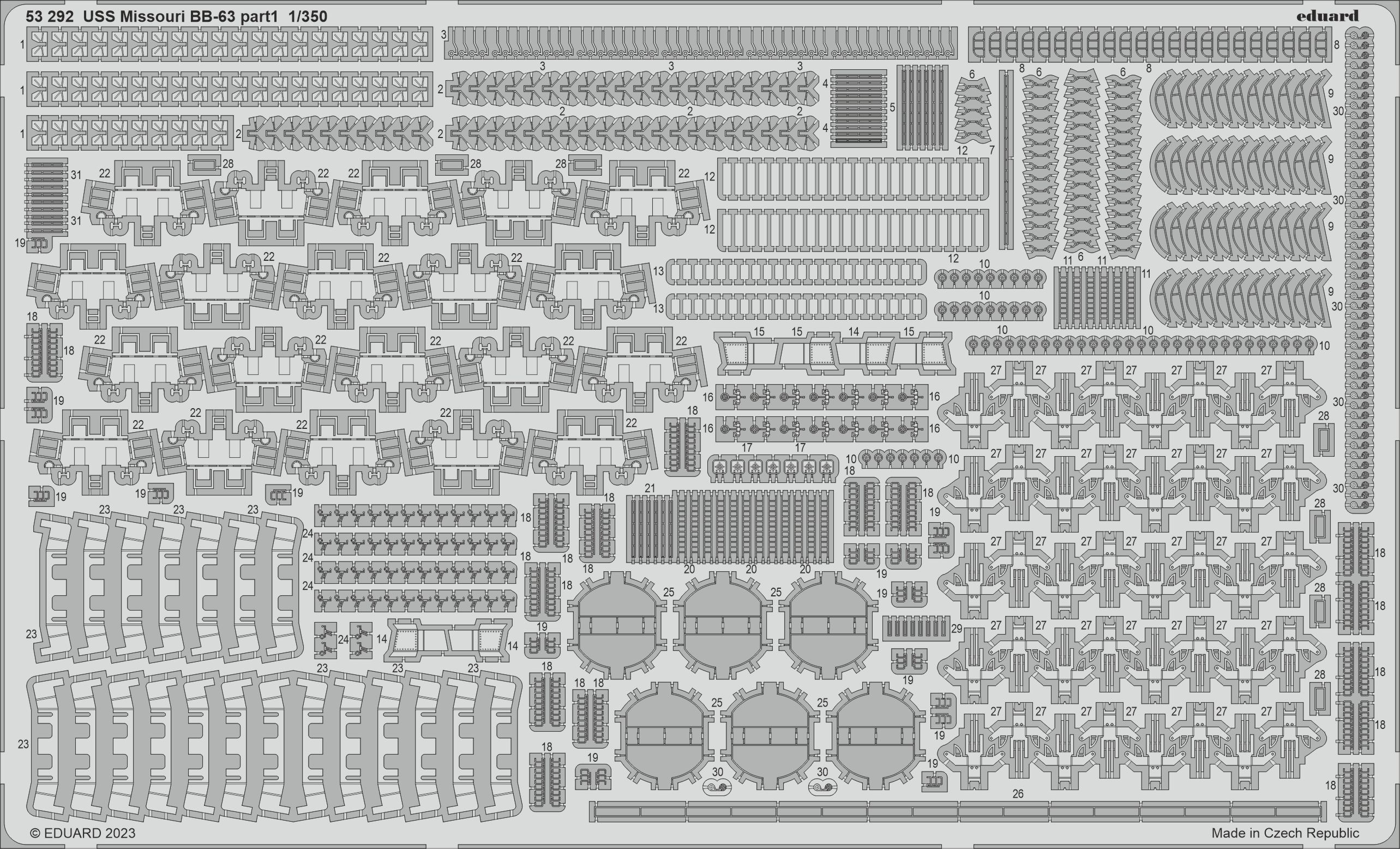 1/350 USS Missouri BB-63 (HOBBY BOSS)