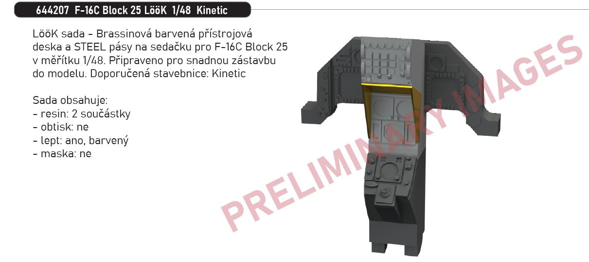 Fotografie 1/48 F-16C Block 25 LööK (KINETIC)