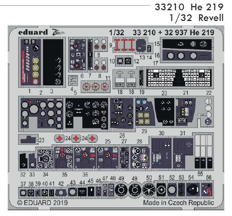 Fotografie 1/32 He 219 (REVELL)