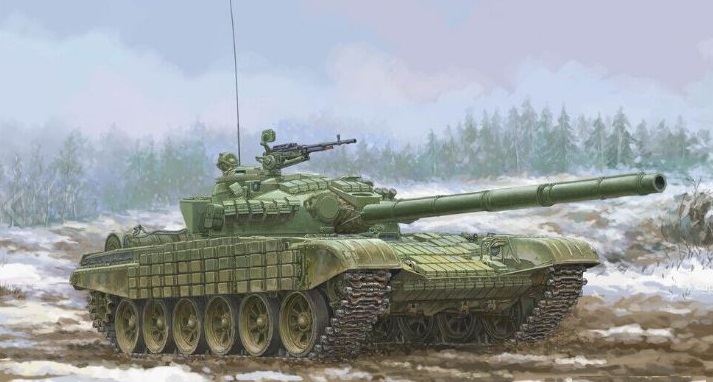 Fotografie 1/35 Soviet T-72 Ural with Kontakt-1 Reactive Armor