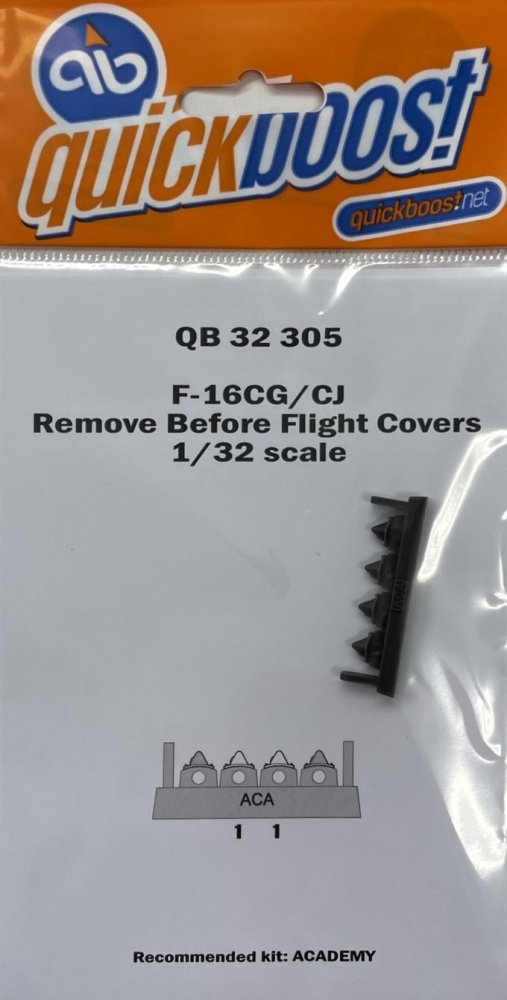 1/32 F-16CG-CJ remove before flight covers (ACAD)