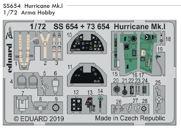 1/72 Hurricane Mk.I (ARMA HOBBY)
