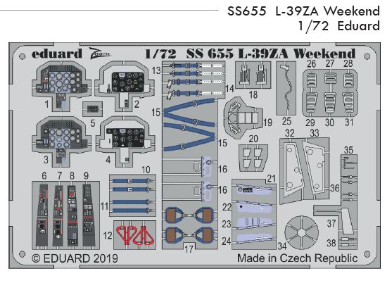 1/72 L-39ZA Weekend (EDUARD)