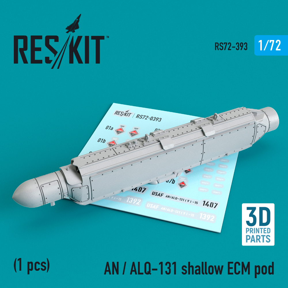 1/72 AN / ALQ-131 shallow ECM pod 3D-Print