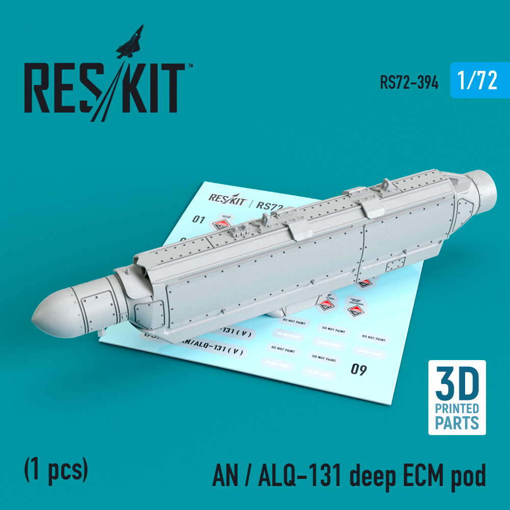 1/72 AN / ALQ-131 deep ECM pod 3D-Print