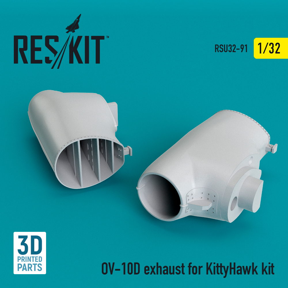 1/32 OV-10D exhaust (KITTYH) 3D-Print