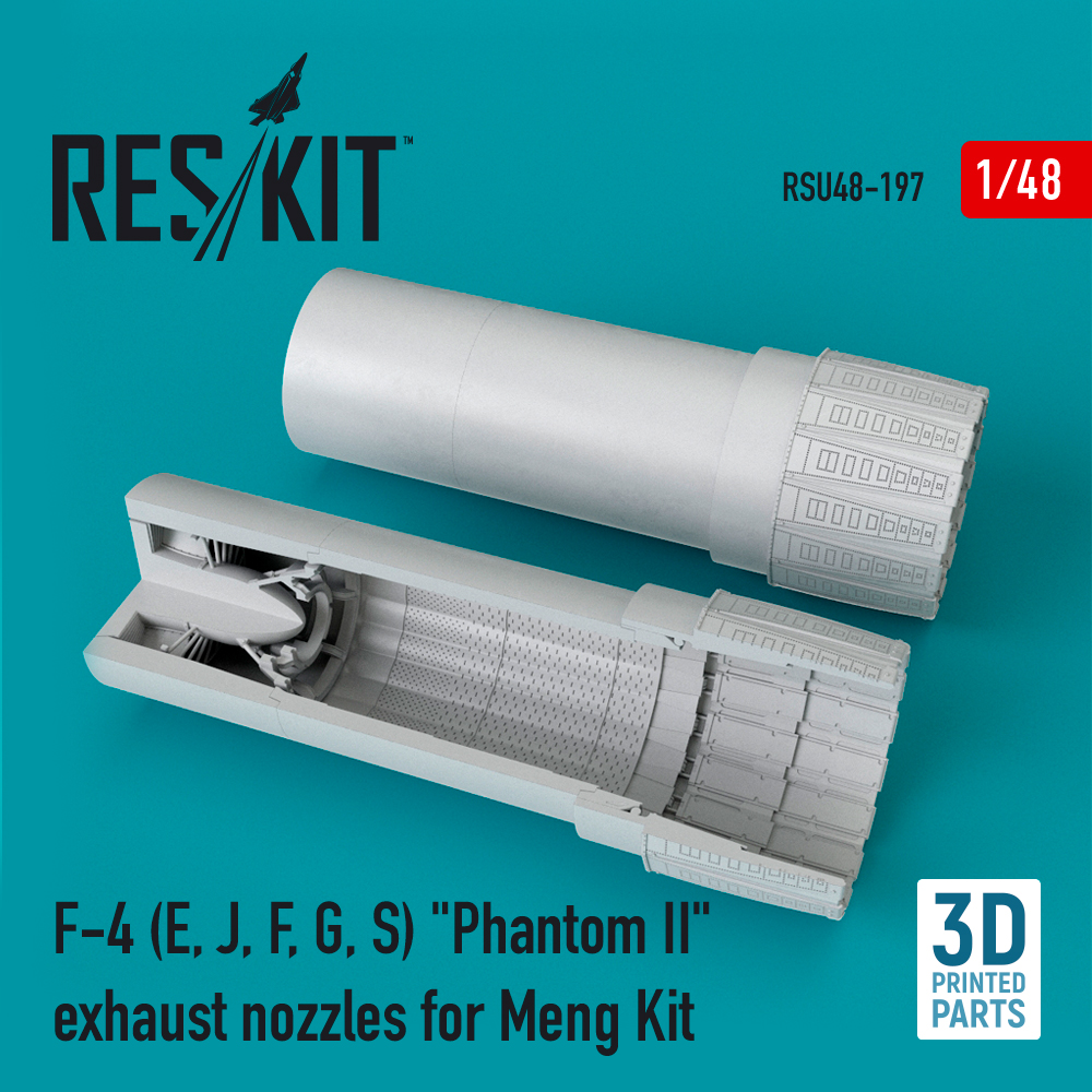 1/48 F-4 (E,J,F,G,S) 'Phantom II' exhaust nozzles