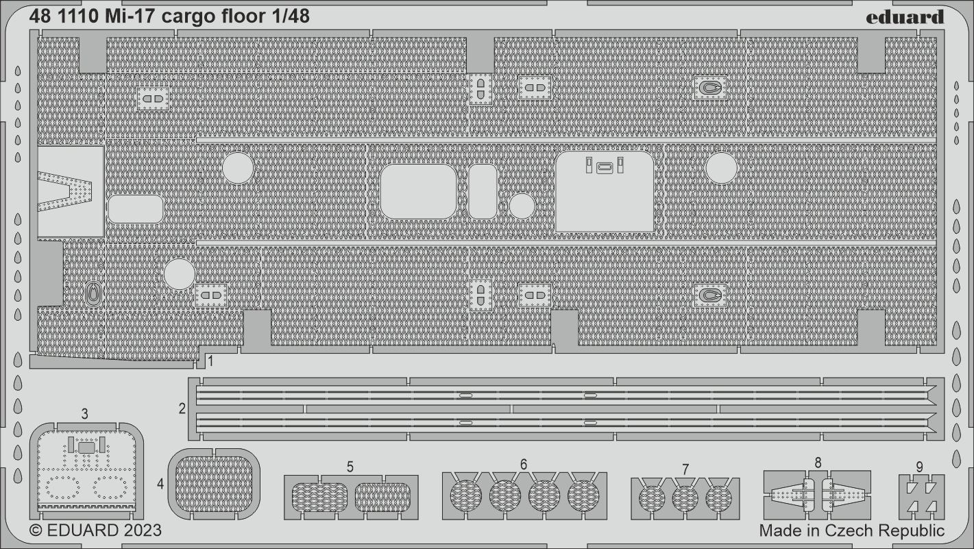 1/48 Mi-17 cargo floor (AMK)