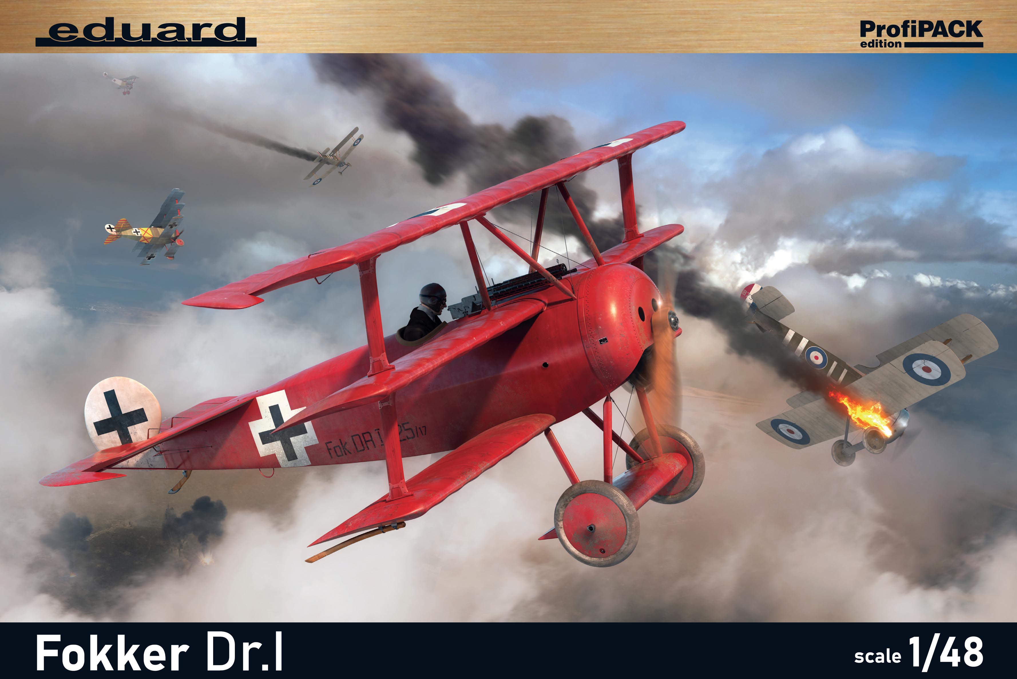 Fotografie 1/48 Fokker Dr.I (Profipack)