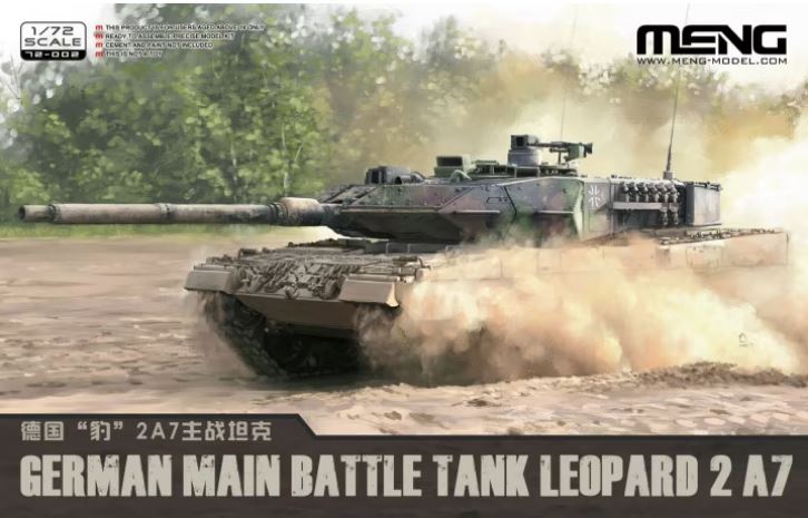 1/72 German Main Battle Tank Leopard 2 A7
