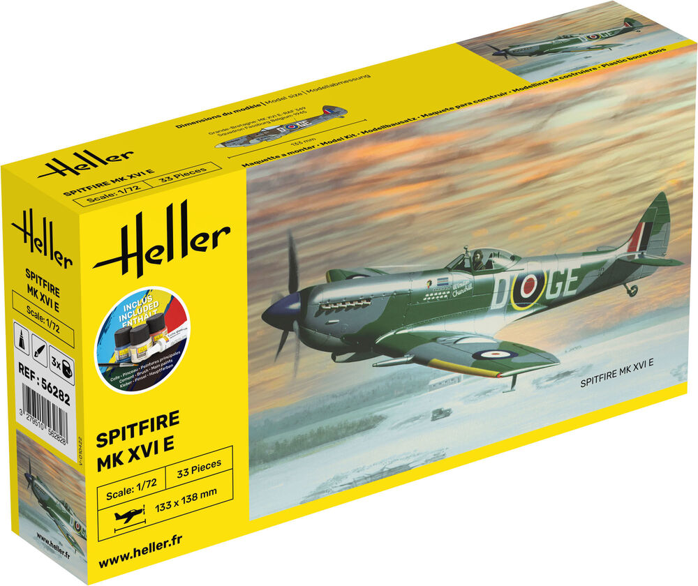 1/72 Starter kit Spitfire Mk. XVI E