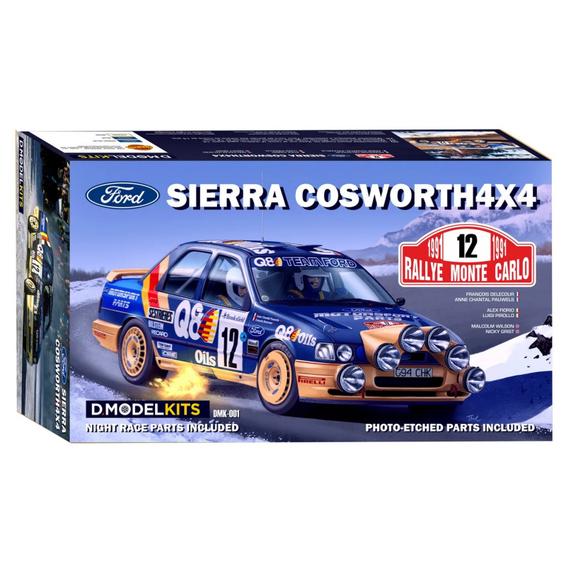 1/24 Ford Sierra Cosworth 4×4 1991 Rallye Monte Carlo