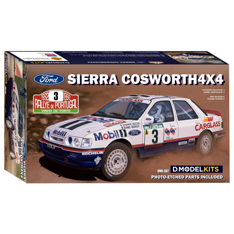 Fotografie 1/24 Ford Sierra Cosworth 4×4 Gr. A Rally Portugal 1992