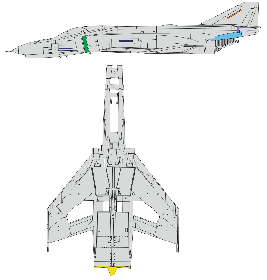1/48 F-4E surface panels (MENG)