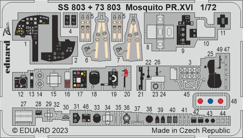 1/72 Mosquito PR.XVI (AIRFIX)