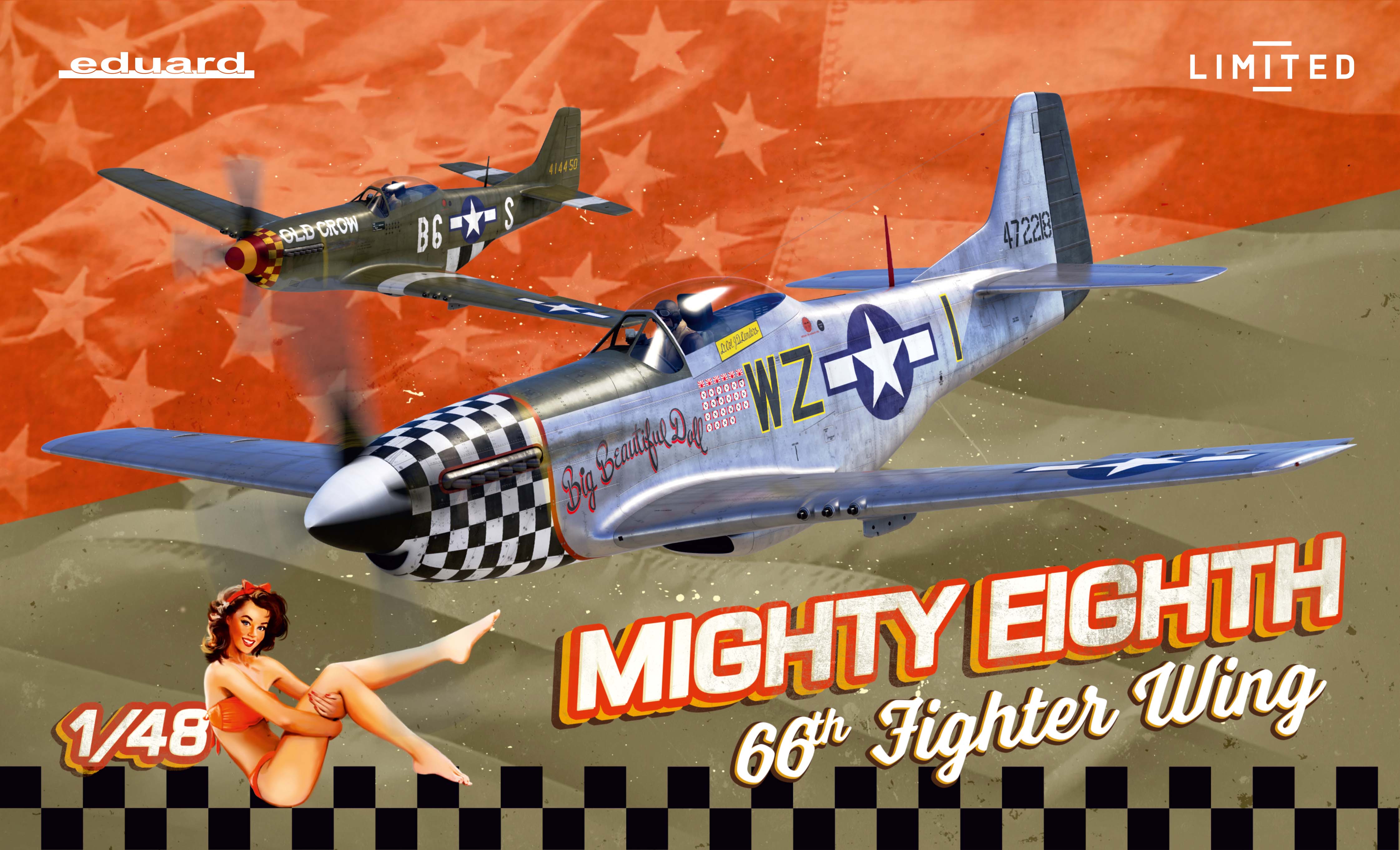 1/48 MIGHTY EIGHTH: P-51D Mustang - 66th Fighter Wing (Limited edition)