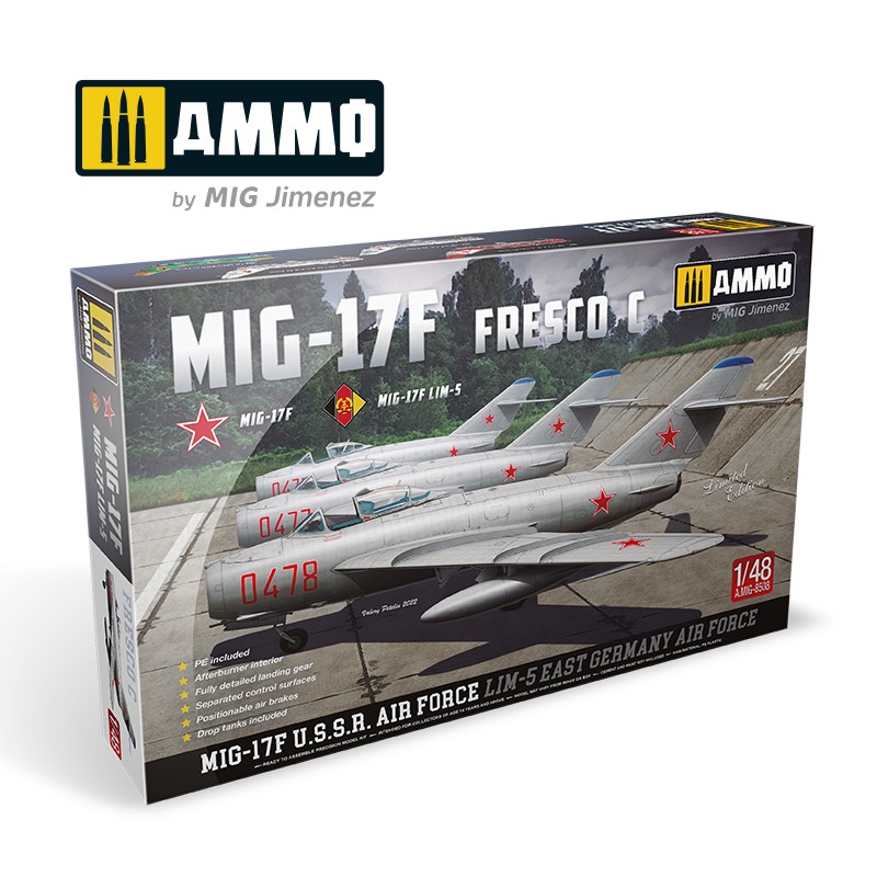 1/48 Mikoyan MiG-17 F/ LIM-5 "U.S.S.R. - DDR"