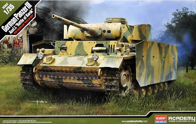 Fotografie Model Kit military 13545 - German Panzer III Ausf.L "Battle of Kursk" (1:35)