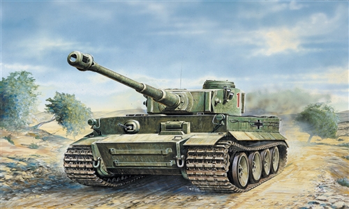 Fotografie Model Kit military 0286 - TIGER I AUSF. E/H1 (1:35)