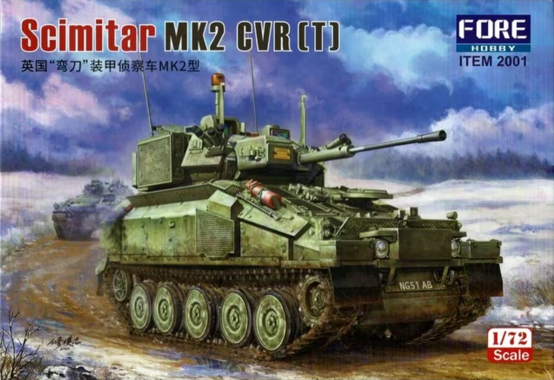 1/72 FV107 Scimitar Mk II CVR(T)