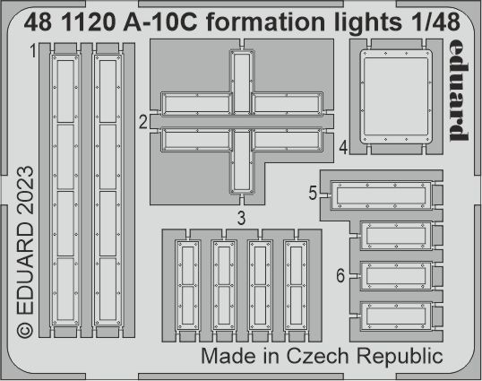 1/48 A-10C formation lights (ACADEMY)