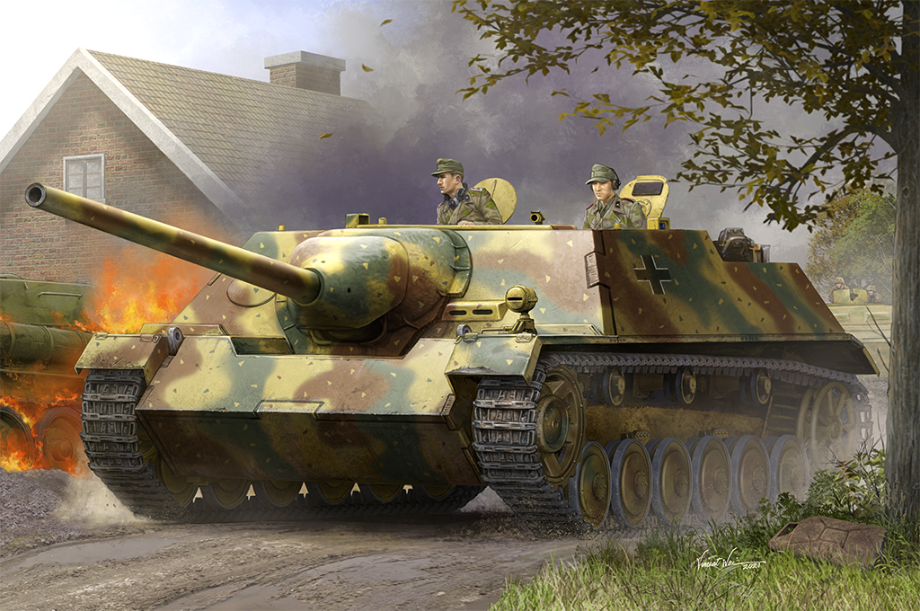 Fotografie 1/35 JagdPanzer III/IV (Long E)