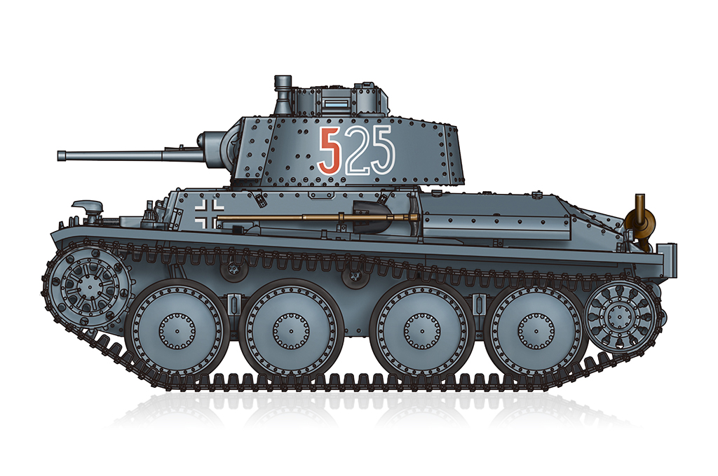 1/72 German PzKpfw 38(t) Ausf.E/F
