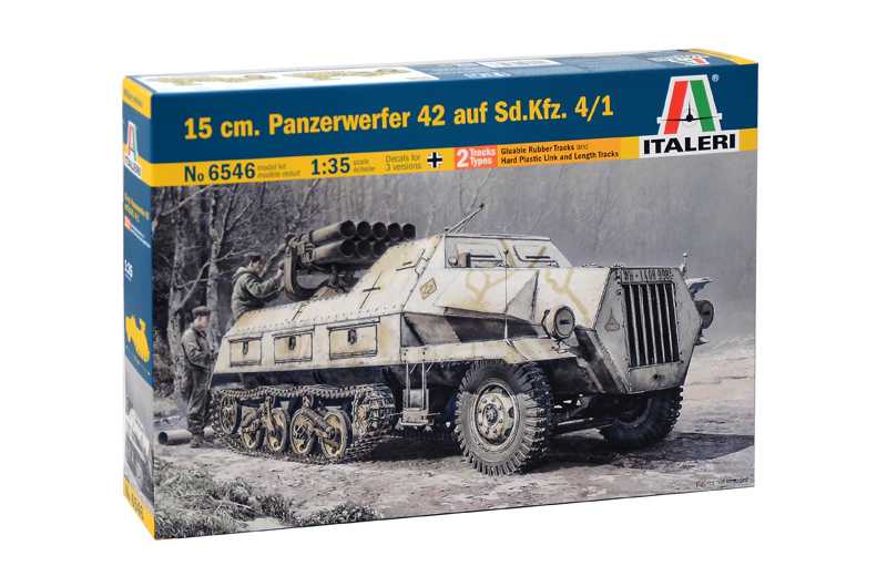 Fotografie Model Kit military 6546 - 15 cm. PANZERWERFER 42 AUF SD.KFZ. 4/1 (1:35)