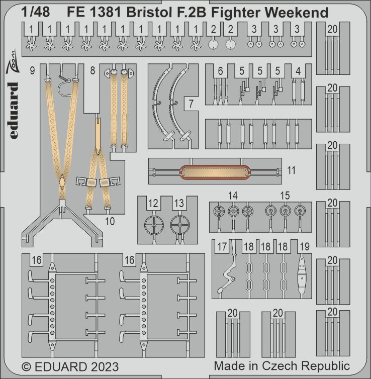 1/48 Bristol F.2B Fighter Weekend (EDUARD)