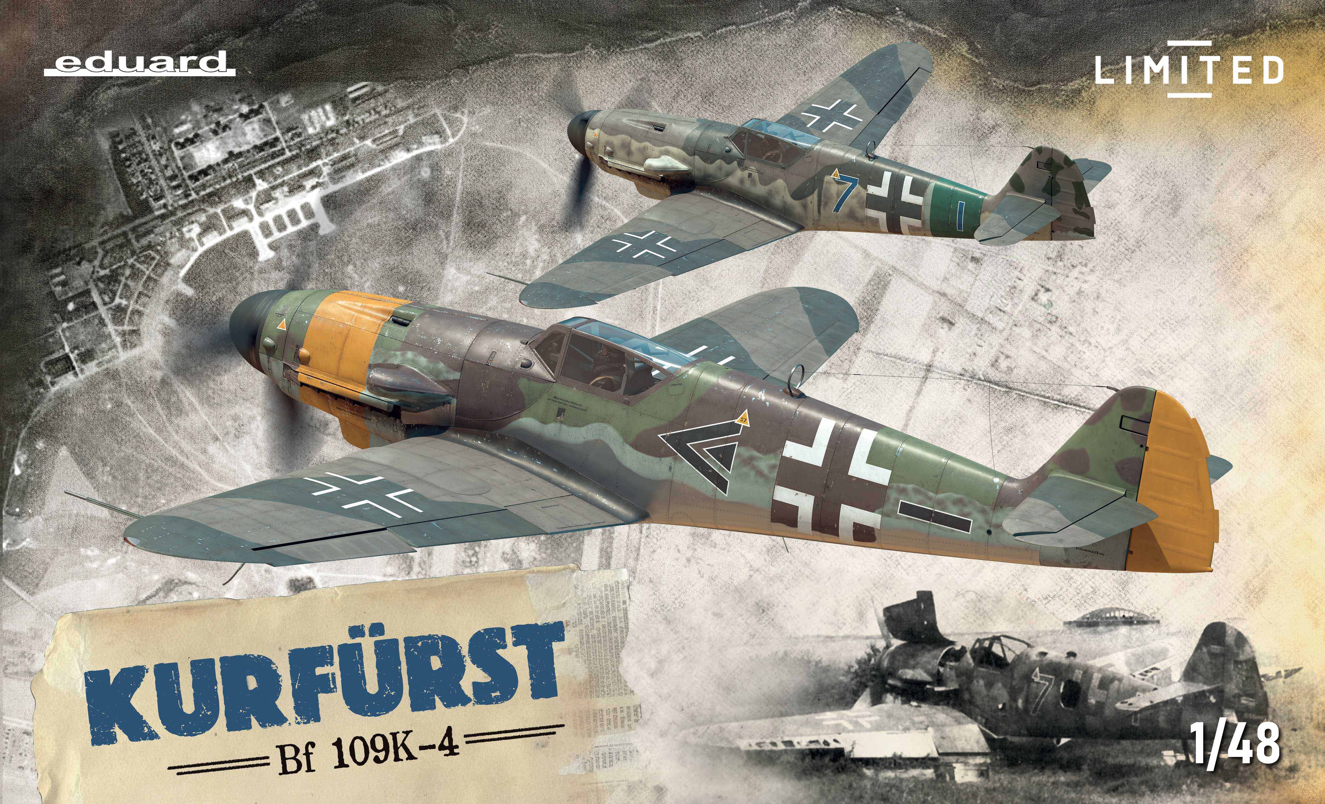 1/48 Bf 109K-4 Kurfürst (Limited edition)