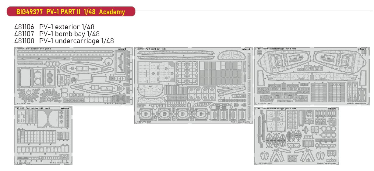 1/48 PV-1 PART II (ACADEMY)