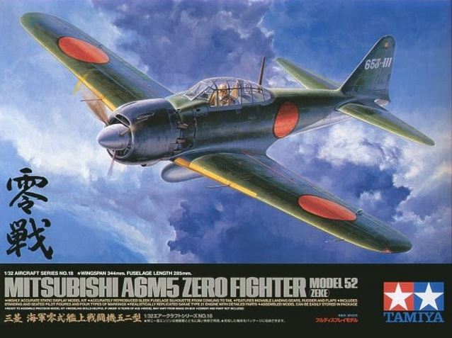 Fotografie 1/32 Mitsubishi A6M5 Zero Fighter Model52 (Zeke)